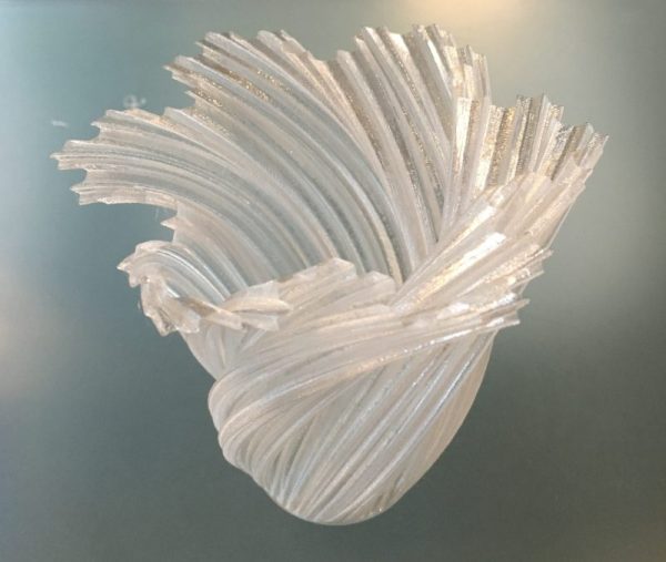 Un vase obtenu avec la technique de la "spirale"
