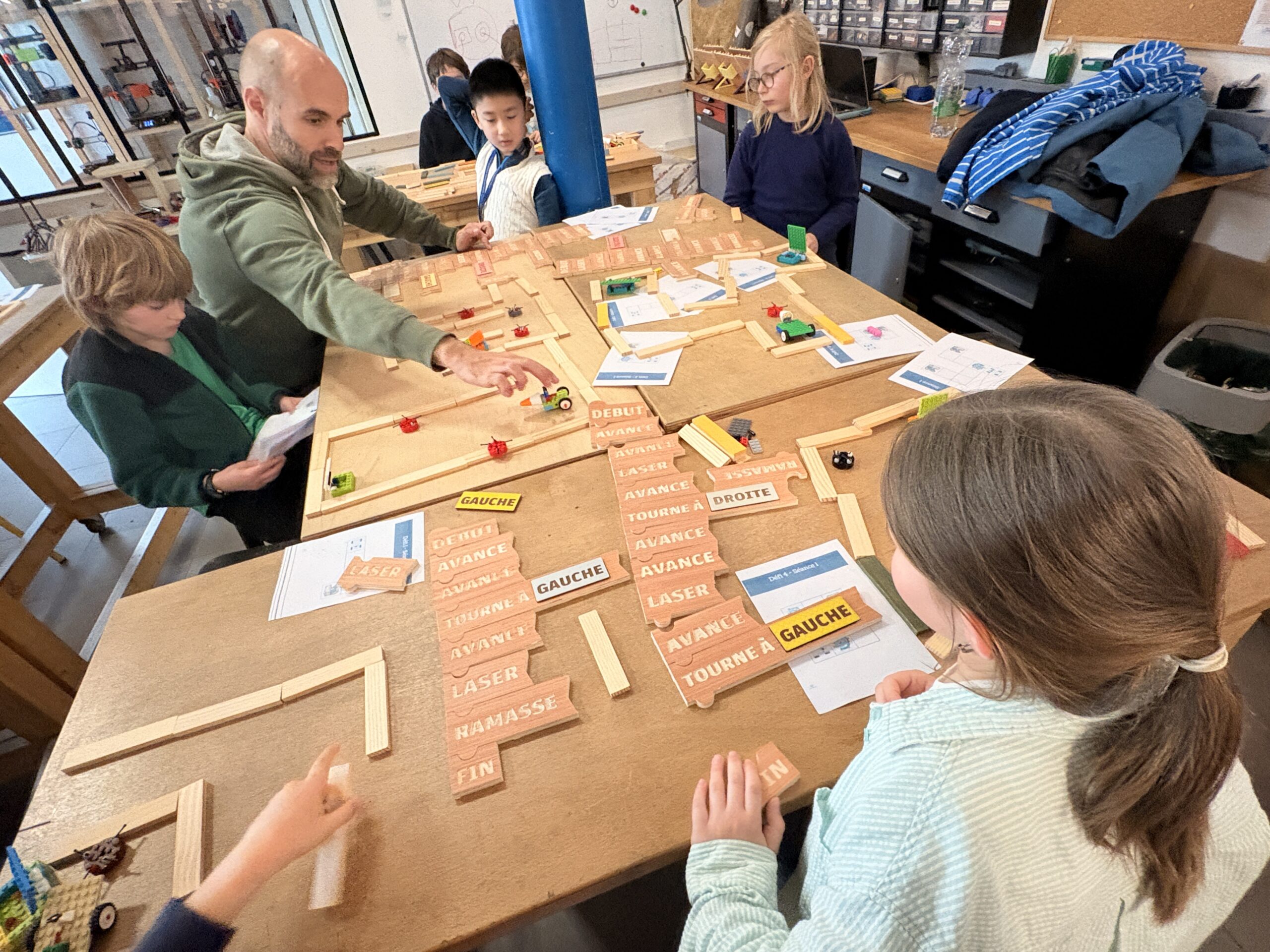 On travaille avec le "code en bois"