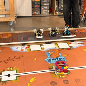La piste pour le concours